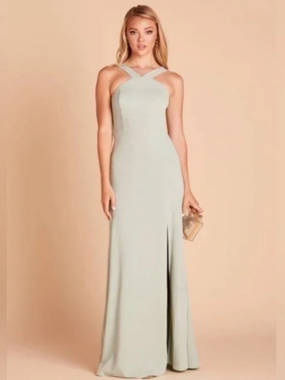 Birdy Grey Sage Green Bridesmaid Maxi Dress